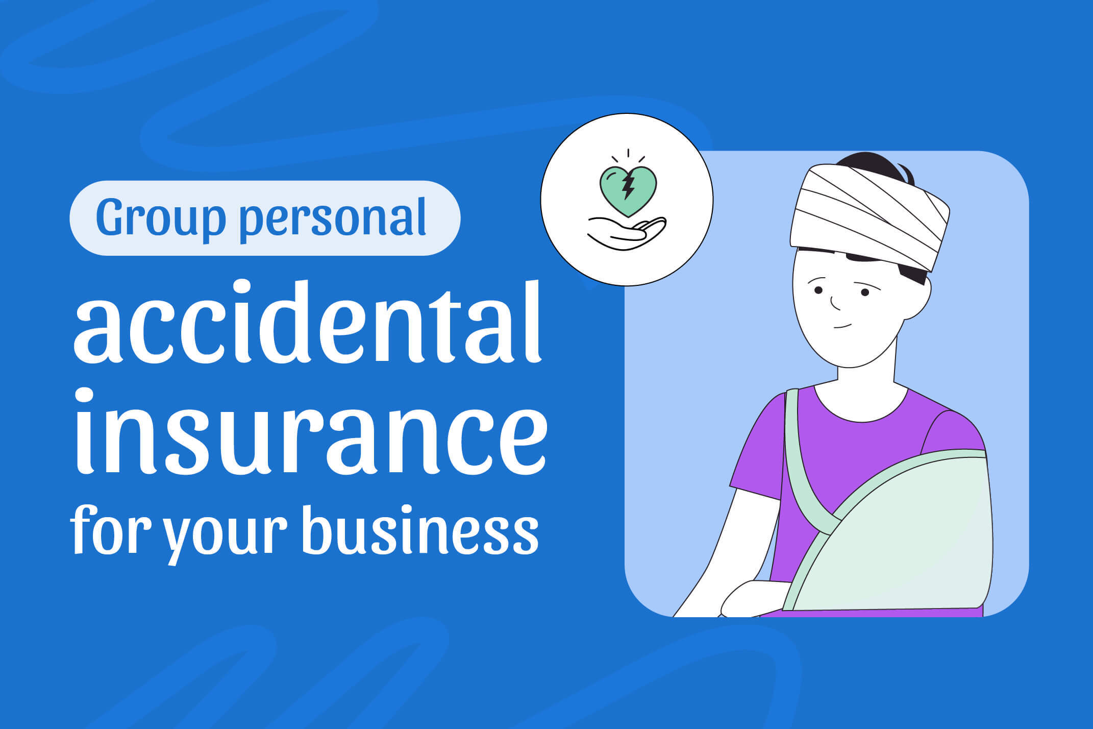 What is a group accident insurance?
