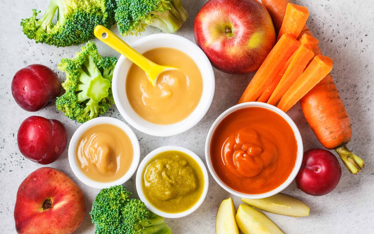 What foods can you make into baby food?